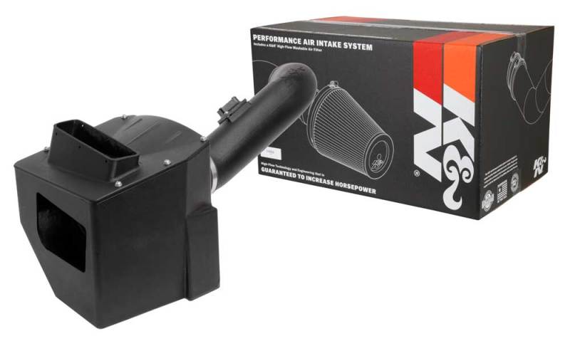 GMC 2500 HD Performance Air Intake - K&N Engineering - FIPK with High-Flow Air Filter - `17-`19
